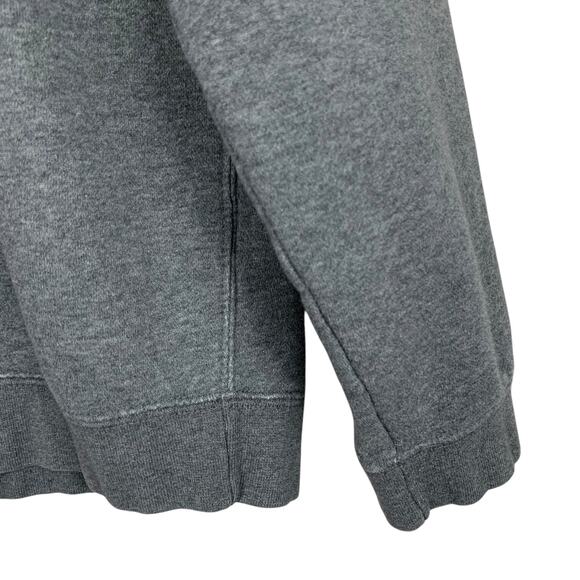 Nike Sportswear Club Fleece Crewneck Sweatshirt Grey Pullover Logo Men's L - Picture 4 of 7